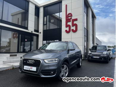 Achat voiture occasion, Auto occasion pas cher | Agence Auto Audi Q3 2.0 TDI 177 AMBITION LUXE QUATTRO S TRONIC 7 Gris Année: 2013 Automatique Diesel