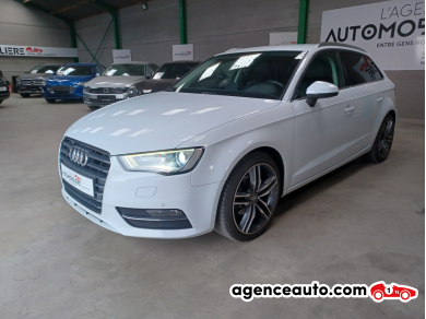 Achat voiture occasion, Auto occasion pas cher | Agence Auto Audi A3 Sportback Ambition Sportback 2.0TDi Sport Cuir,Gps,Xénon, Blanc Année: 2013 Manuelle Diesel