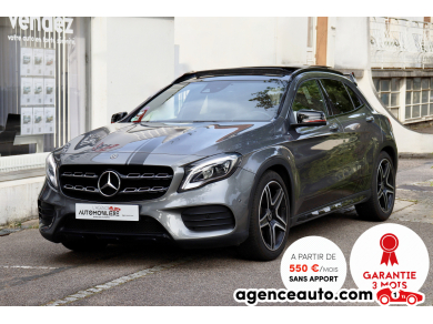 Achat voiture occasion, Auto occasion pas cher | Agence Auto Mercedes Classe GLA Ph2 200 i 156 Fascination Pack AMG 7G-DCT (Toit Ouvrant,Caméra,KeylessGo) Gris Année: 2018 Automatique Essence