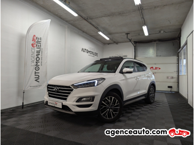 Achat voiture occasion, Auto occasion pas cher | Agence Auto Hyundai Tucson III (2) 1.6 CRDI 136 EXECUTIVE DCT-7 Blanc Année: 2019 Automatique Diesel