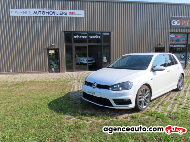 Achat voiture occasion, Auto occasion pas cher | Agence Auto Volkswagen Golf 1.4 16S TSI  Lounge pack R-Line 125Cv Blanc Année: 2015 Manuelle Essence