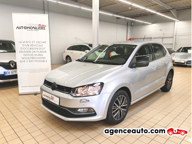 Achat voiture occasion, Auto occasion pas cher | Agence Auto Volkswagen Polo 1.0 75 MATCH 5P Gris Année: 2017 Manuelle Essence