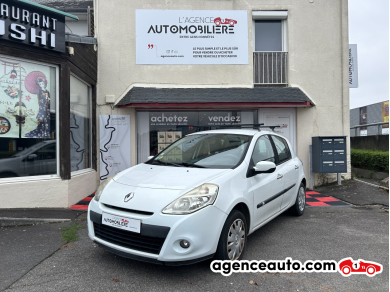 Achat voiture occasion, Auto occasion pas cher | Agence Auto Renault Clio 1.5 DCI 70 EXPRESSION CLIM Blanc Année: 2010 Manuelle Diesel