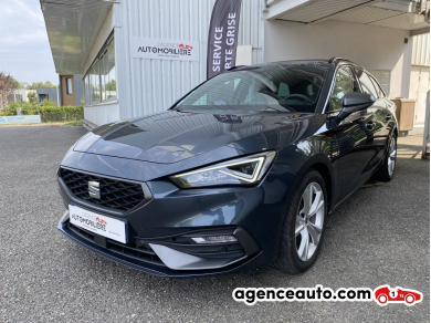 Achat voiture occasion, Auto occasion pas cher | Agence Auto Seat Leon IV FR ST 1.5 e-TSI 150 CV DSG7 BVA Noir Année: 2020 Automatique Essence