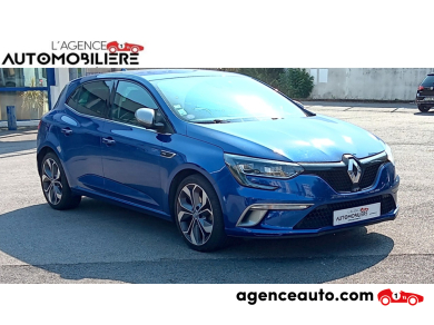 Aankoop Gebruikte Auto, Goedkope Gebruikte Auto | Agence Auto Renault Megane Gt-Line 1.2L Tce 130 Ch Blauw Jaar: 2017 Automatische auto Benzine