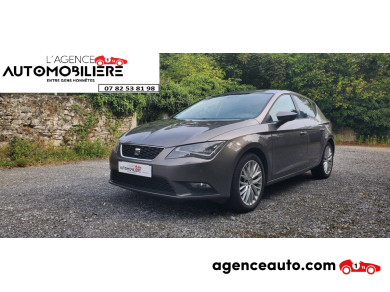 Achat voiture occasion, Auto occasion pas cher | Agence Auto Seat Leon 1.6 TDI 110 Premium DSG7 BVA S/S Gris Année: 2016 Automatique Diesel