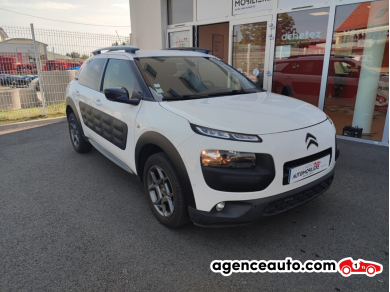 Achat voiture occasion, Auto occasion pas cher | Agence Auto Citroen C4 Cactus 1.2 82cv Shine Edition S&S ETG (Bluetooth, Caméra, Régulateur) Blanc Année: 2014 Automatique Essence