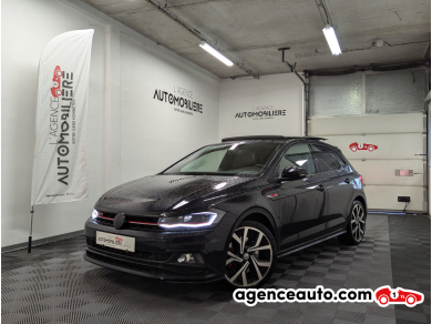 Achat voiture occasion, Auto occasion pas cher | Agence Auto Volkswagen Polo VI 2.0 TSI 200 GTI DSG6 + TOIT OUVRANT Noir Année: 2020 Automatique Essence