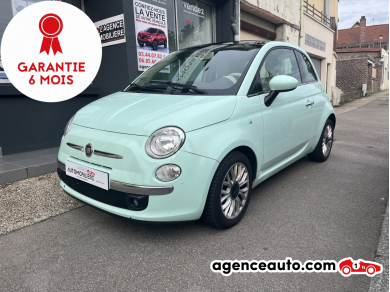 Achat voiture occasion, Auto occasion pas cher | Agence Auto Fiat 500 0.9 TWINAIR 105 SPORT LOUNGE S&S Vert Année: 2014 Manuelle Essence