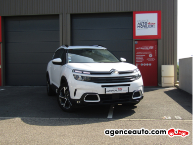 Achat voiture occasion, Auto occasion pas cher | Agence Auto Citroen C5 Aircross 130ch S&S Finition FEEL BVM6. Blanc Année: 2019 Manuelle Essence