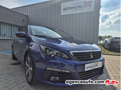 Achat voiture occasion, Auto occasion pas cher | Agence Auto Peugeot 308 1.2 THP PURETECH 12V EAT8 130 CV ALLURE Bleu Année: 2018 Automatique Essence