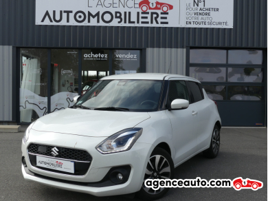 Achat voiture occasion, Auto occasion pas cher | Agence Auto Suzuki Swift 1.0 Boosterjet 12V 111 cv Boîte auto PACK Blanc Année: 2019 Automatique Essence