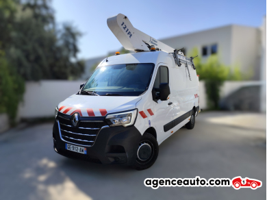 Aankoop Gebruikte Auto, Goedkope Gebruikte Auto | Agence Auto Renault Master 2.3 DCI 145ch Nacelle France Elévateur TVA RÉCUPÉRABLE Wit Jaar: 2022 Handgeschakelde auto Diesel