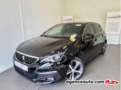 Achat voiture occasion, Auto occasion pas cher | Agence Auto Peugeot 308 1.5 BlueHDi 130ch S&S GT EAT8 Noir Année: 2020 Automatique Diesel