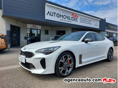 Gebrauchtwagenkauf, Günstige Gebrauchtwagen | Automobilienagentur Kia Stinger 3.3 V6 T-GDi 370ch ISG GT 4x4 BVA8 Blanc Jahr: 2017 Automatisch Benzin