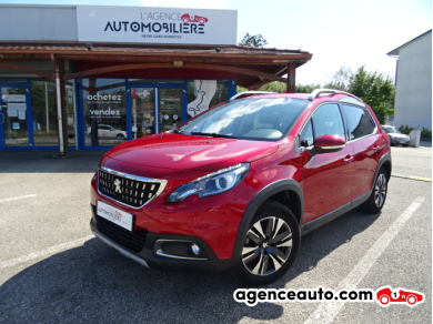 Achat voiture occasion, Auto occasion pas cher | Agence Auto Peugeot 2008 GENERATION-I 1.2 PURETECH 110 ALLURE START-STOP Rouge Année: 2017 Manuelle Essence