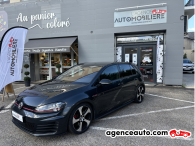 Achat voiture occasion, Auto occasion pas cher | Agence Auto Volkswagen Golf VII GTI  2.00 220CH Gris Année: 2014 Automatique Essence