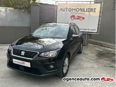 Achat voiture occasion, Auto occasion pas cher | Agence Auto Seat Arona 1.0l Tsi Elegance Noir Année: 2021 Manuelle Essence