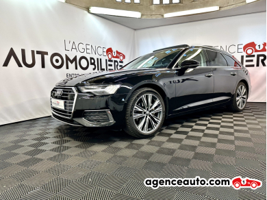 Achat voiture occasion, Auto occasion pas cher | Agence Auto Audi A6 Avant 40 TDI 204 AVUS S TRONIC ( Virtual Cockpit, Attelage, Toit Panoramique ouvrant,  Matrix Led HD) Noir Année: 2020 Automatique Diesel