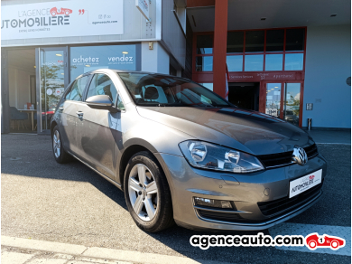 Achat voiture occasion, Auto occasion pas cher | Agence Auto Volkswagen Golf 1.6 TDI Blue Motion 105 cv CARAT Argent Année: 2013 Manuelle Diesel