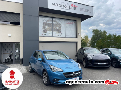 Achat voiture occasion, Auto occasion pas cher | Agence Auto Opel Corsa 1.4 Turbo 100 CV DESIGN EDITION BVM6 Bleu Année: 2018 Manuelle Essence