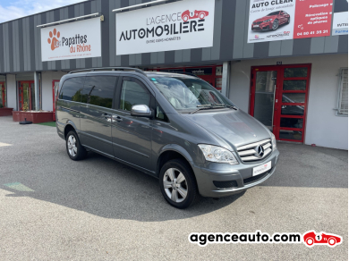 Achat voiture occasion, Auto occasion pas cher | Agence Auto Mercedes Viano 2.2 CDI 4MATIC Long 163 cv Boîte auto Gris Année: 2014 Automatique Diesel