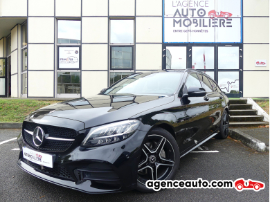 Achat voiture occasion, Auto occasion pas cher | Agence Auto Mercedes Classe C 220 d Break AMG LINE NIGHT EDITION 194CH Noir Année: 2020 Automatique Diesel