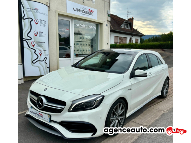 Achat voiture occasion, Auto occasion pas cher | Agence Auto Mercedes Classe A A45 AMG Phase 2 2.0 Ti 16V 4MATIC 381 cv TOIT OUVRANT Blanc Année: 2016 Automatique Essence