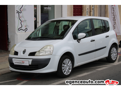 Achat voiture occasion, Auto occasion pas cher | Agence Auto Renault Grand Modus 1.2 75cv (Distribution à jour, Radar de recul..) Blanc Année: 2012 Manuelle Essence