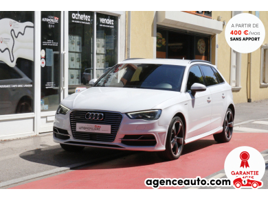 Achat voiture occasion, Auto occasion pas cher | Agence Auto Audi A3 Sportback E-Tron 1.4 TFSI 204 Ambition Luxe S Tronic (B&O, Meplat, Sièges chauff) Blanc Année: 2016 Automatique Hybride