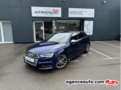 Achat voiture occasion, Auto occasion pas cher | Agence Auto Audi S3 Sportback Sportback (8V2) 2.0 TFSi Quattro S-Tronic6 310 cv Bleu Année: 2018 Automatique Essence