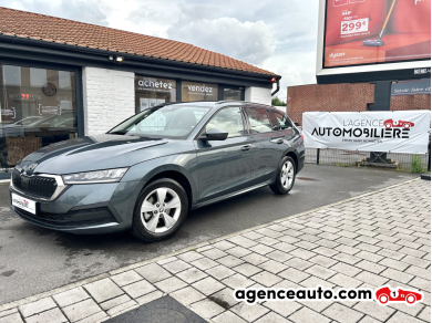 Achat voiture occasion, Auto occasion pas cher | Agence Auto Skoda Octavia IV COMBI 1.0 TSI MHEV E-TEC 110 AMBITION DSG7 Gris Année: 2021 Automatique Essence