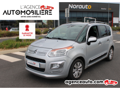 Achat voiture occasion, Auto occasion pas cher | Agence Auto Citroen C3 Picasso 110CH EXCLUSIVE ( Garantie 12 mois National ) Gris Année: 2015 Manuelle Essence