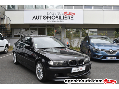 Achat voiture occasion, Auto occasion pas cher | Agence Auto Bmw Série 3 Pack M2 (E46) Berline 330i 3.0 i 231cv Origine France Noir Année: 2002 Manuelle Essence