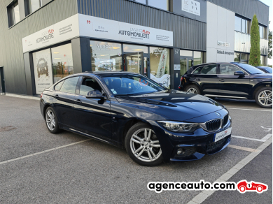 Achat voiture occasion, Auto occasion pas cher | Agence Auto Bmw Série 4 GRANCOUPE 2.0 420 D 190 M SPORT Bleu Année: 2018 Automatique Diesel