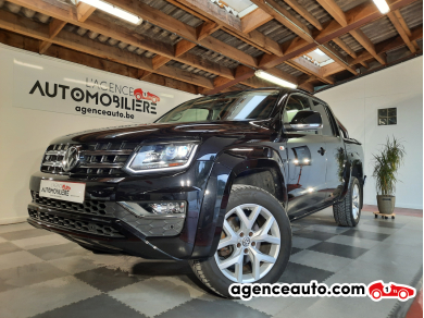 Achat voiture occasion, Auto occasion pas cher | Agence Auto Volkswagen Amarok Highline 3.0TDI V6 Boite DSG 258Ch *TVA* / Garantie 12 Mois Noir Année: 2019 Automatique Diesel