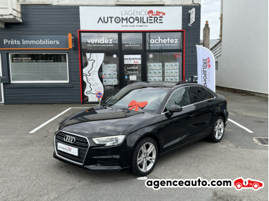 Achat voiture occasion, Auto occasion pas cher | Agence Auto Audi A3 Berline 30 TDI 116ch BVM6 Business Line Limousine Noir Année: 2019 Manuelle Diesel