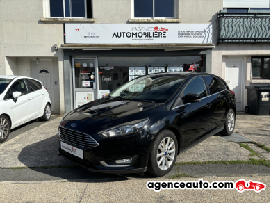 Achat voiture occasion, Auto occasion pas cher | Agence Auto Ford Focus 1.0 ECOBOOST 125 CV TITANIUM Noir Année: 2016 Manuelle Essence