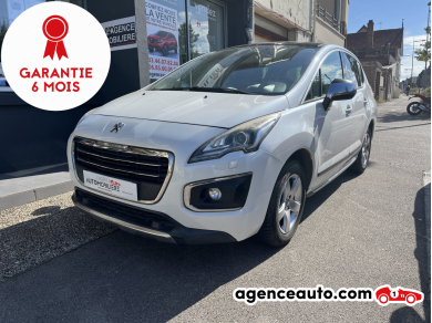 Achat voiture occasion, Auto occasion pas cher | Agence Auto Peugeot 3008 1.6 e-HDI 115 FELINE ETG6 TOIT PANORAMIQUE Blanc Année: 2015 Automatique Diesel