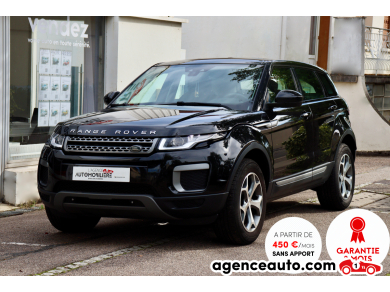 Achat voiture occasion, Auto occasion pas cher | Agence Auto Land Rover Range Rover Evoque Ph2 2.0 d 150 4WD Pure BVA9 (Caméra,Sièges Chauffants,Radars) Noir Année: 2017 Automatique Diesel