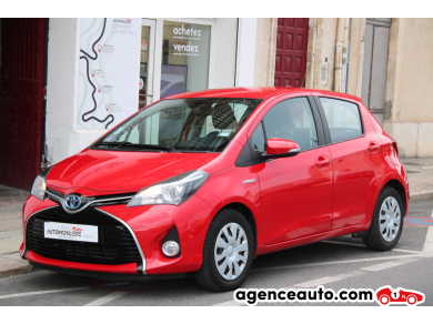 Achat voiture occasion, Auto occasion pas cher | Agence Auto Toyota Yaris 1.5 100H 75 HYBRID FULL-HYBRID DYNAMIC BVA (1 ère main, Caméra de recul, GPS..) Rouge Année: 2016 Automatique Hybride