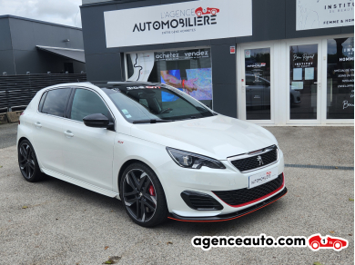 Achat voiture occasion, Auto occasion pas cher | Agence Auto Peugeot 308 GTI 1.6 THP 270 CV DENON PANORAMIQUE CAMERA ALARME Blanc Année: 2016 Manuelle Essence