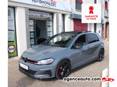 Achat voiture occasion, Auto occasion pas cher | Agence Auto Volkswagen Golf 2.0 TSI 290CH GTI TCR DSG BVA ( Garantie 12 mois National ) Gris Année: 2019 Automatique Essence