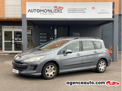 Achat voiture occasion, Auto occasion pas cher | Agence Auto Peugeot 308 Break 1.6 HDi 8V FAP 92 cv Gris Année: 2010 Manuelle Diesel