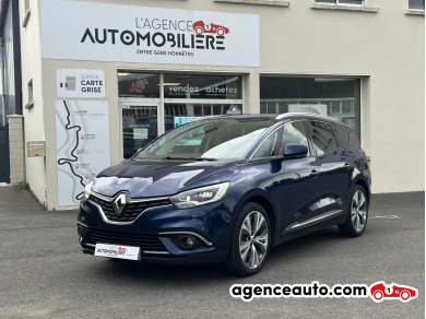 Achat voiture occasion, Auto occasion pas cher | Agence Auto Renault Grand Scenic 1.5 DCI 110Ch ENERGY INTENS EDC 7Places - ORIGINE FRANCE Bleu Année: 2019 Automatique Diesel