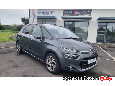 Aankoop Gebruikte Auto, Goedkope Gebruikte Auto | Agence Auto Citroen C4 Picasso EXCLUSIVE 1.6 HDI 115cV BVM6 Grijs Jaar: 2014 Handgeschakelde auto Diesel