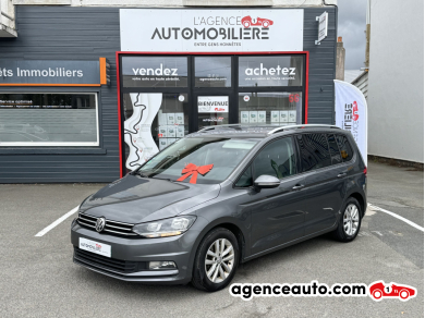 Achat voiture occasion, Auto occasion pas cher | Agence Auto Volkswagen Touran 7 Places 1.6 TDI 115ch DSG7 ALLSTAR Gris Année: 2016 Automatique Diesel