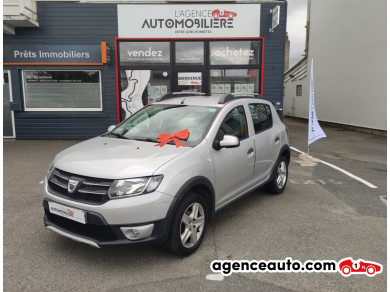 Achat voiture occasion, Auto occasion pas cher | Agence Auto Dacia Sandero 0.9 TCE 90ch BVM5 STEPWAY PRESTIGE Argent Année: 2015 Manuelle Essence