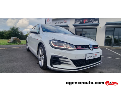 Achat voiture occasion, Auto occasion pas cher | Agence Auto Volkswagen Golf VII (2) GTI 2.0TSI 245cv DSG7 PERFORMANCE Blanc Année: 2019 Automatique Essence