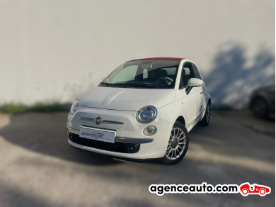 Achat voiture occasion, Auto occasion pas cher | Agence Auto Fiat 500C Fiat 500C Cabriolet 1.2 69ch Lounge Blanc Année: 2013 Manuelle Essence